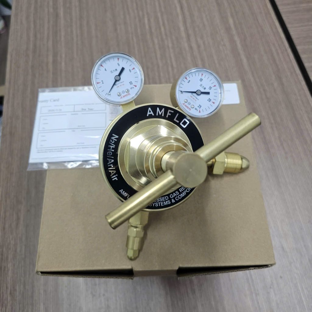 Van giảm áp Nito heli argon air